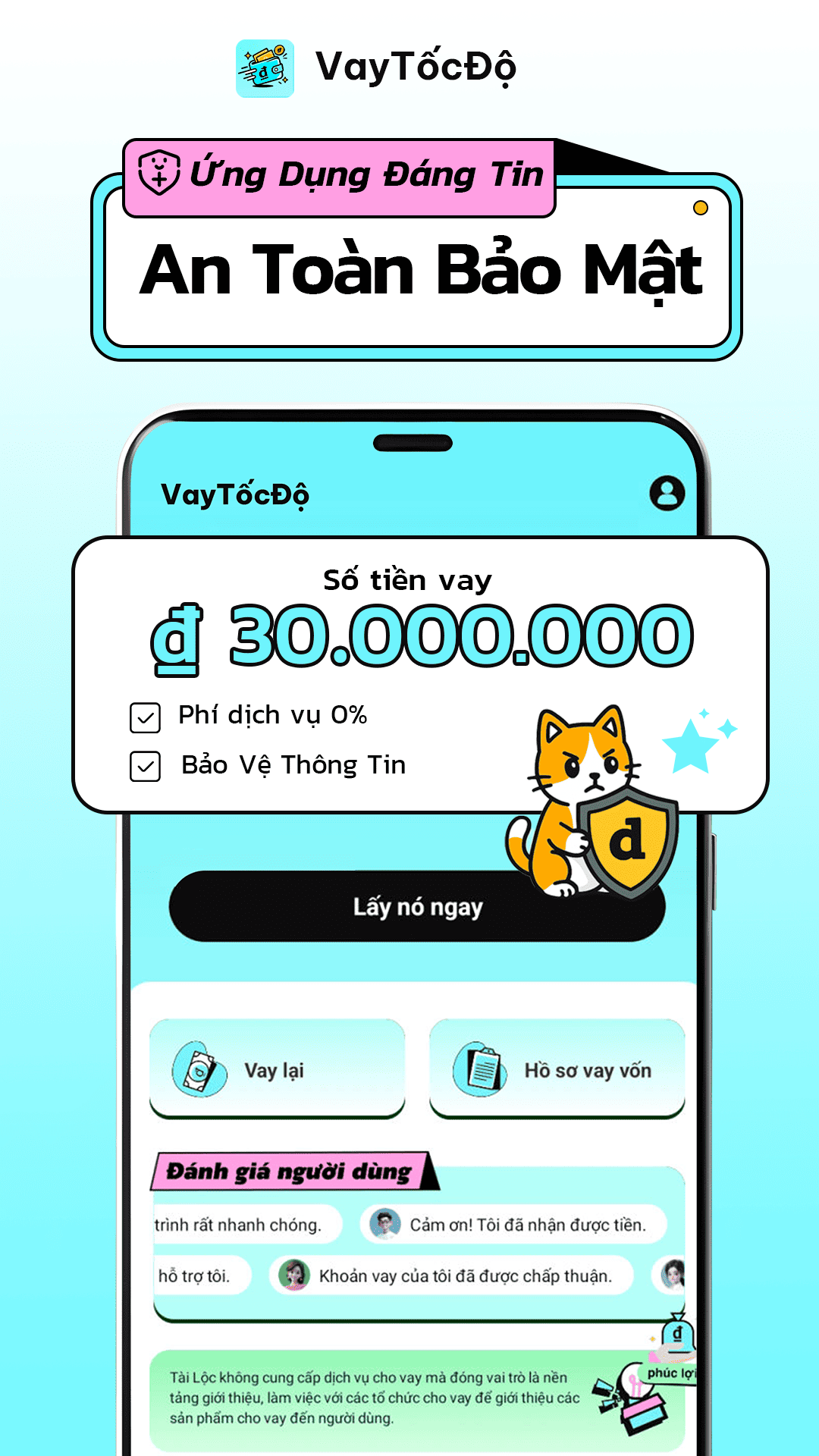 An toàn bảo mật - VayTốcĐộ